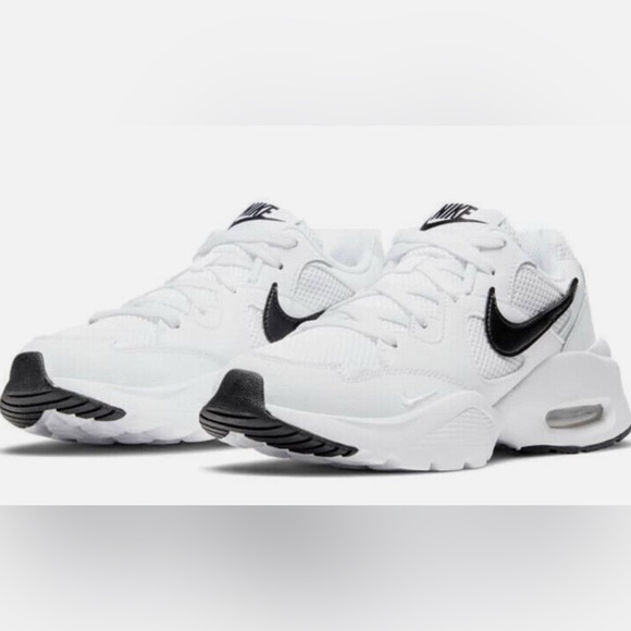 Nike Air Max Fusion White Black - CJ1671-100 Women's Shoes 8 Very Good Used - Picture 1 of 10